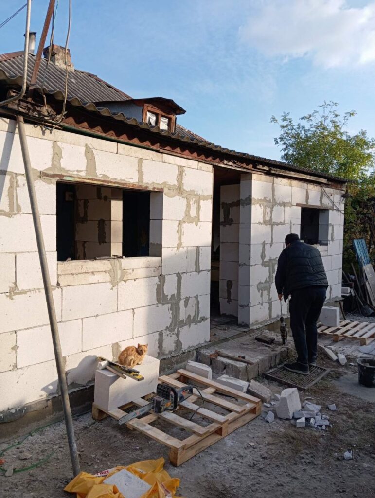 Ремонт 47 домогосподарств постраждалих внаслідок збройної агресії