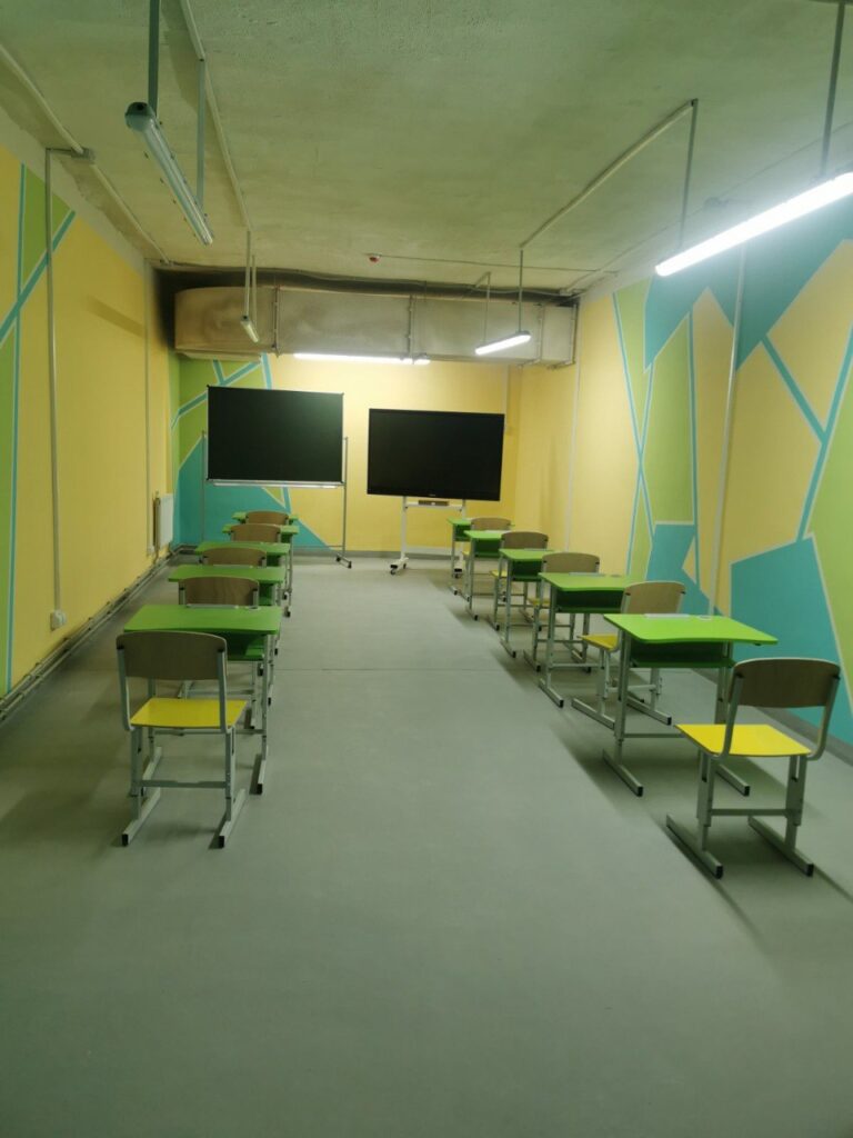 Будівництво підземної школи (ПРУ)