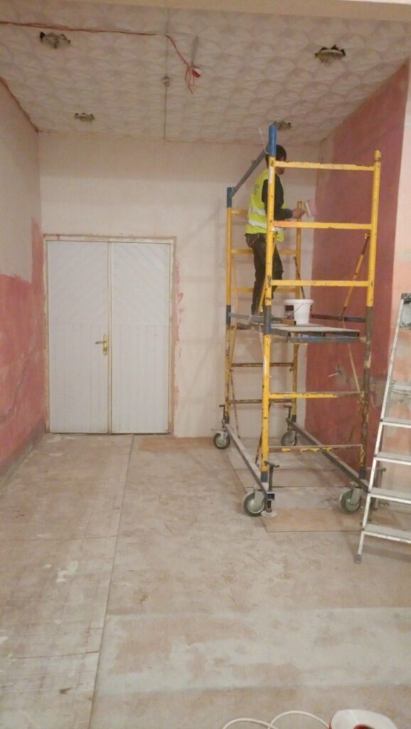 Ремонт приміщення для улаштування навчального простору в КЗ «Харківський палац дитячої та юнацької творчості»