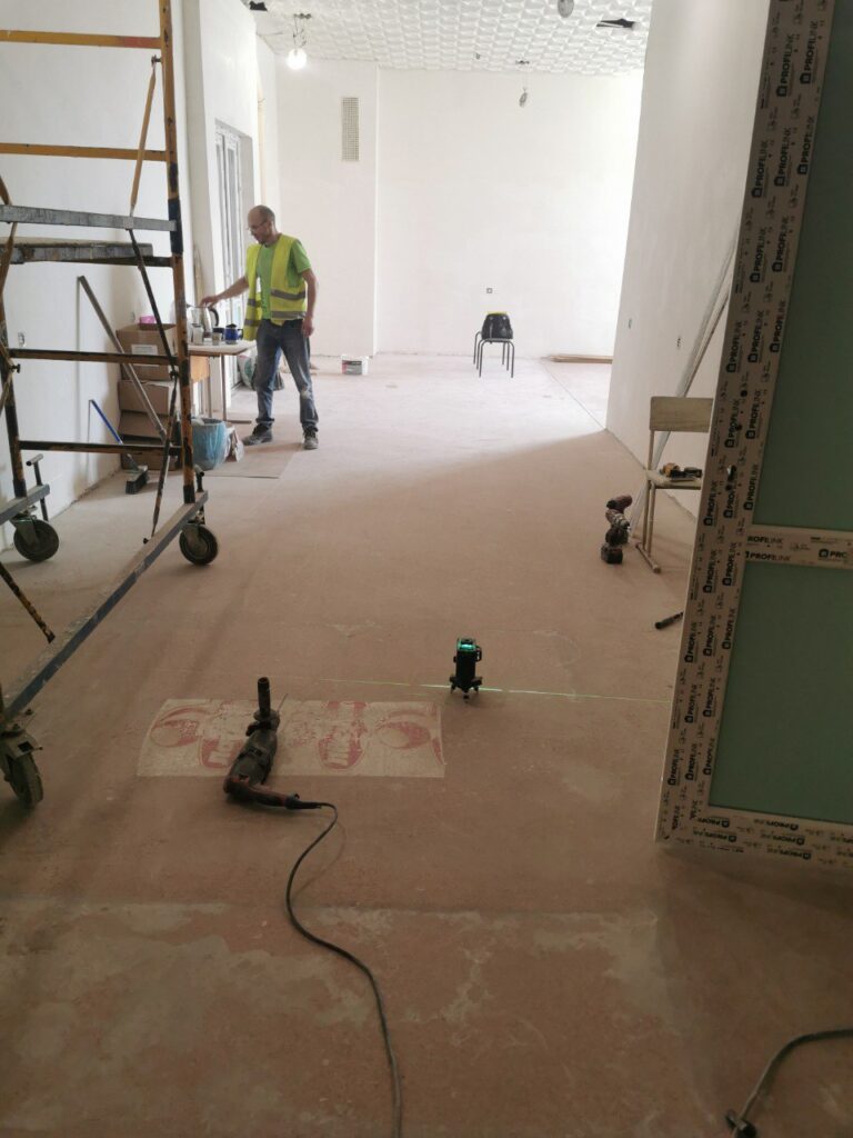 Ремонт приміщення для улаштування навчального простору в КЗ «Харківський палац дитячої та юнацької творчості»