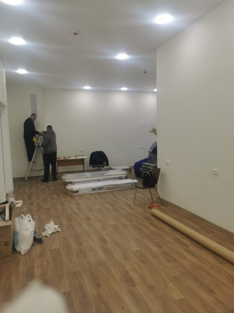 Ремонт приміщення для улаштування навчального простору в КЗ «Харківський палац дитячої та юнацької творчості»