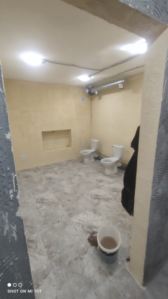 Ремонт укриття в Сумському обласному академічному ліцеї імені Дмитра Євдокимова та ЗОШ І-ІІІ ступенів No 24.