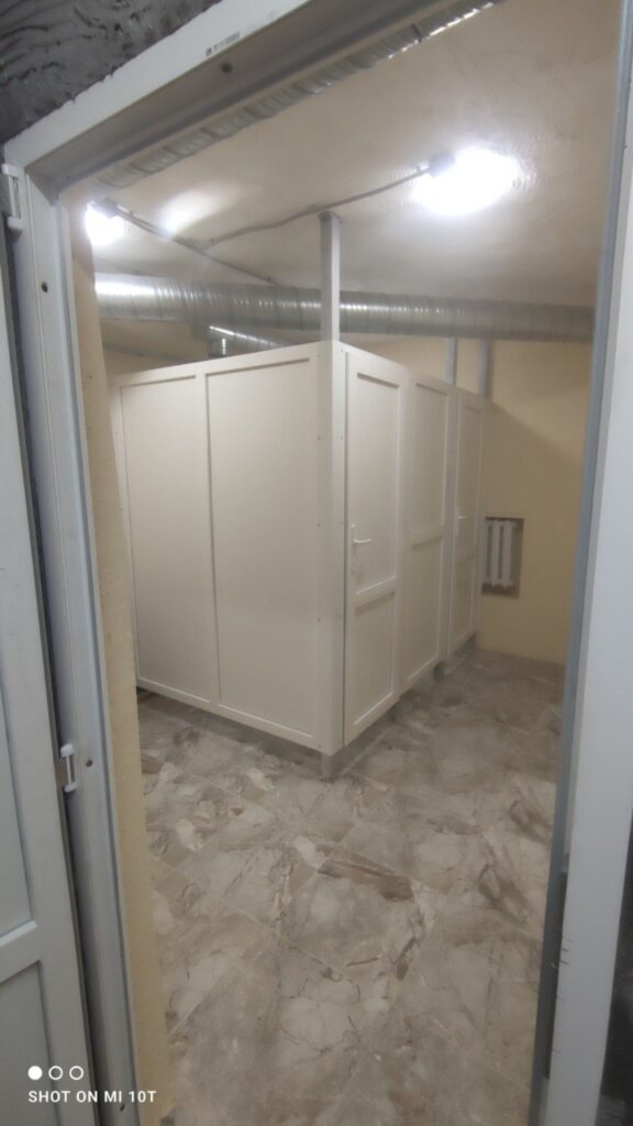 Ремонт укриття в Сумському обласному академічному ліцеї імені Дмитра Євдокимова та ЗОШ І-ІІІ ступенів No 24.